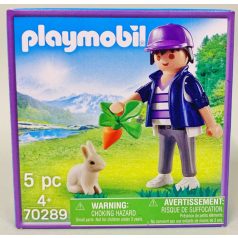 Playmobil 70289 Milka: fiú nyuszival