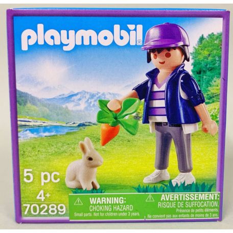 Playmobil 70289 Milka: fiú nyuszival