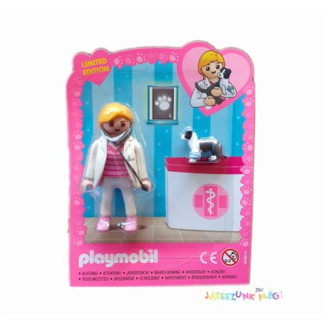 Playmobil figura: Vet kutyával (30796114)