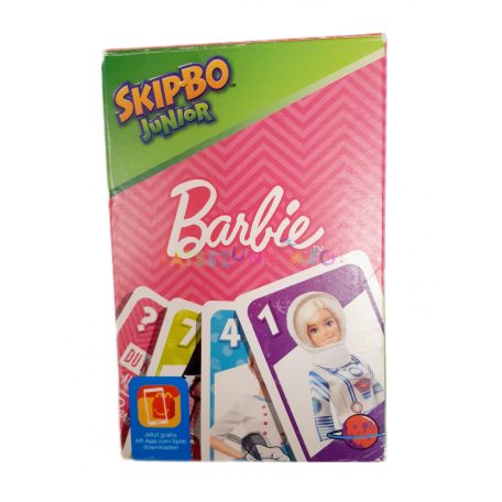 Skip Bo Junior Barbie kártyajáték