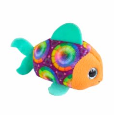   Ty Beanie boos mini: Sami az aranyhal plüss (narancssárga arc)