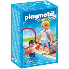 Playmobil Summer Fun 6677 - Úszómester lány