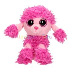 Ty Beanie Boos: Patsy a rózsaszín uszkár 15cm