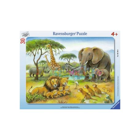 Ravensburger: 30db-os kirakó "Afrika vadvilága"