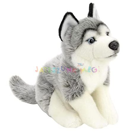 ToysRus Husky kutya plüss 25cm