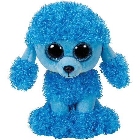 Ty Beanie boo: Mandy a kék pudli plüss 24cm