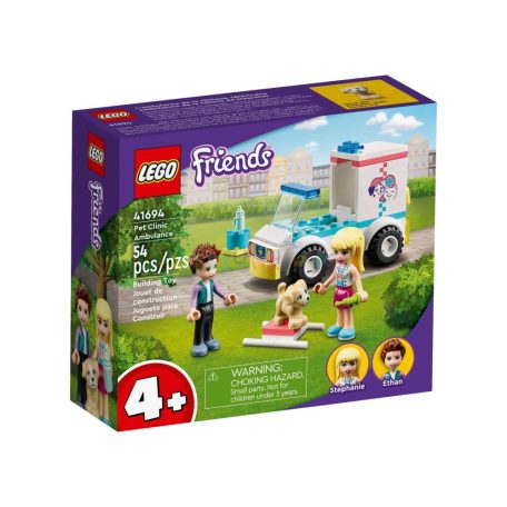 Lego Friends 41694: Kisállat mentőautó