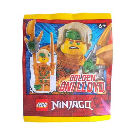 Lego minifigura: Ninjago - Golden Oni Lloyd