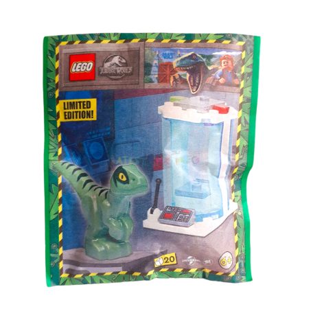 LEGO Jurassic World: Baby Raptor és inkubátor (122327)