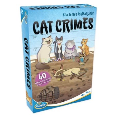 Thinkfun Cat Crimes - Zsivány Cicák társasjáték