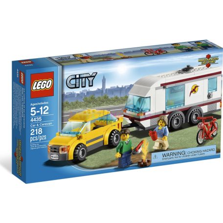 LEGO 4435 City : Autó és lakókocsi