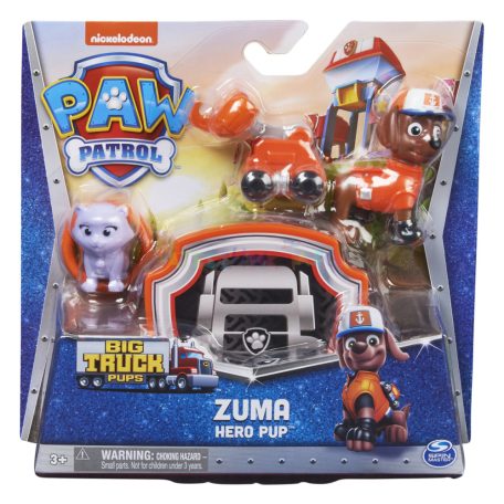 Mancs Őrjárat: Big Truck Hero Pup - Zuma figura