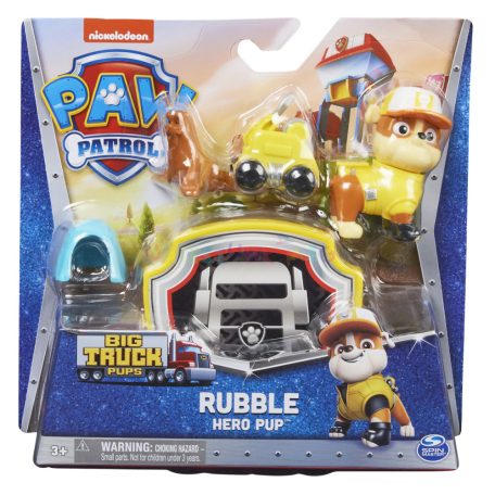 Mancs Őrjárat: Big Truck Hero Pup - Rubble figura