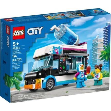 LEGO City 60384 - Pingvines jégkása árus autó