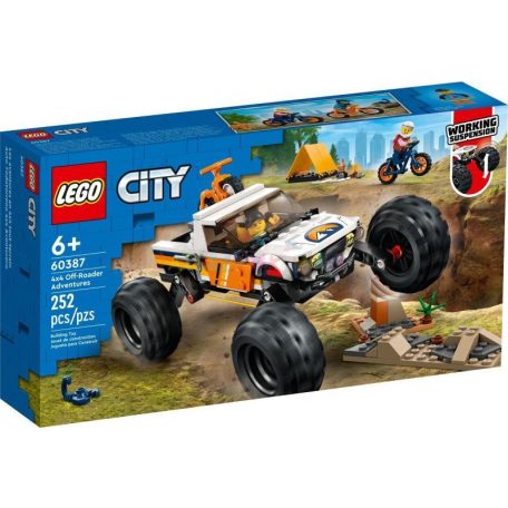 LEGO City 60387 - 4x4-es terepjáró kalandok