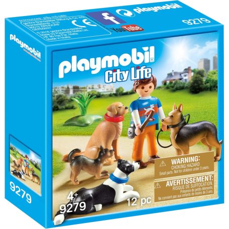 Playmobil 9279 Kutykiképző kutyákkal