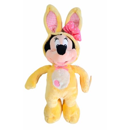 Disney Store: csokoládé illatú Minnie Egér Húsvéti nyúl jelmezben plüss figura 40cm