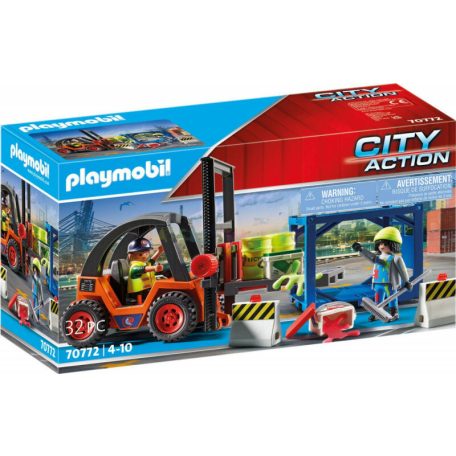 Playmobil Targonca szállítmánnyal (70772)