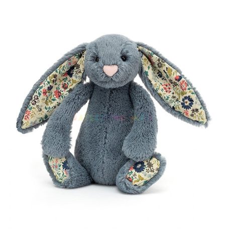 Jellycat Blossom Dusky Blue Bunny nyuszi plüss