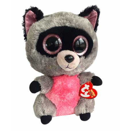 Ty Beanie boos: Rocco a mosómedve plüss 22cm