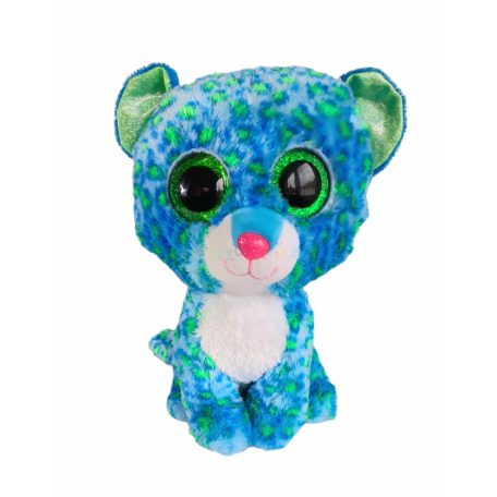 Ty Beanie Boos: Leona a kék Leopárd plüss 24cm