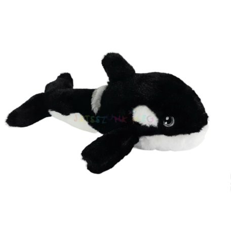 Keel Toys Kardszárnyú Delfin plüss figura (Orca) 30cm