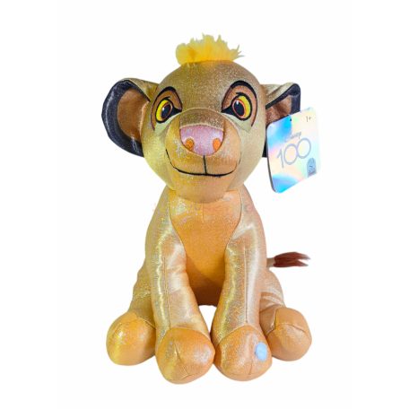 Disney 100th - Lion King Oroszlánkirály Simba oroszlán plüss figura 28cm