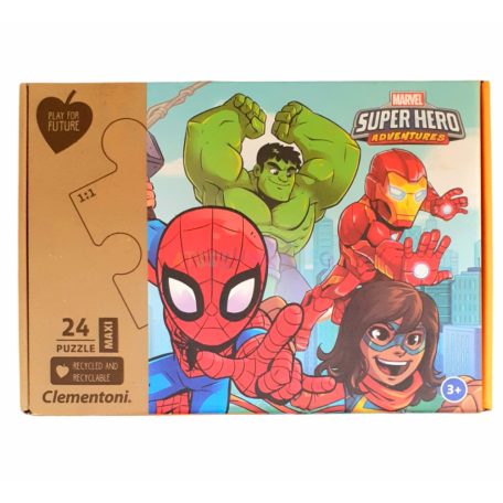 Clementoni Maxi : Marvel Super Hero Adventures 24db-os puzzle 