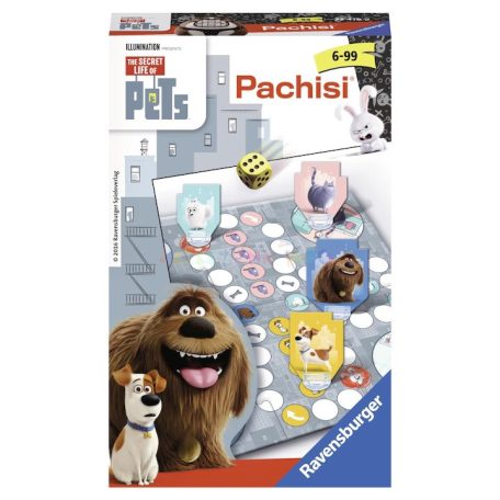 Ravensburger Kis Kedvencek Titkos élete Pachisi társasjáték